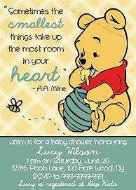 Image result for Free Printable Winnie the Pooh Baby Shower
