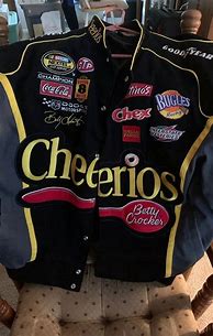 Image result for Women NASCAR Leather Jacket