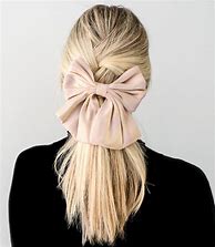 Image result for Hair Styles with Bows and Clips