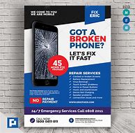 Image result for Cell Phone Repair Flyer Template