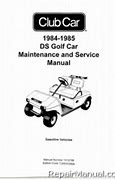 Image result for Club Car Service Manual