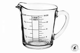 Image result for Glass Liquid Measuring Cup