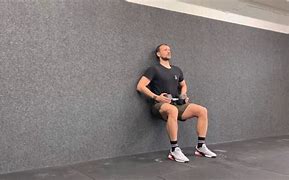 Image result for Weighted Wall Sit