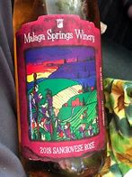 Image result for Malaga Springs Sangiovese