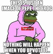 Image result for Pepe Frog Supreme