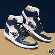 Image result for Rams Sneakers Air Jordan 1 S