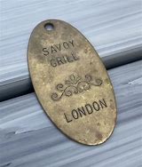 Image result for Savoy Grill London Brass Keychain