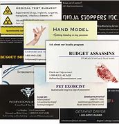 Image result for Funny Fake Business Cards