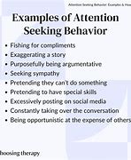 Image result for Attenion Seeker