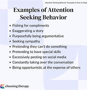 Image result for Attention Seeker