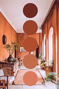 Image result for Emerald Green and Terracotta Color Scheme