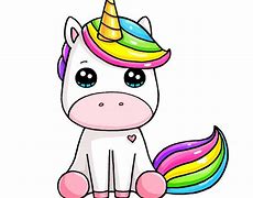 Image result for Draw Cartoon Unicorn