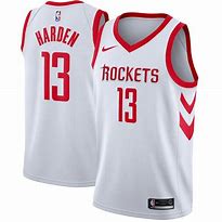Image result for James Harden Rockets Nike Jersey Tee