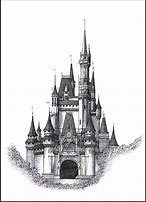 Image result for Disney Princess Castle Picture Drawing