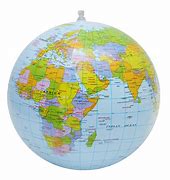 Image result for World Map Globe View