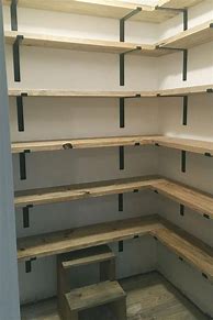 Image result for Floating Pantry Shelves