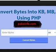 Image result for KB To GB