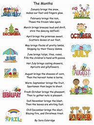 Image result for My Favorite Month Poems