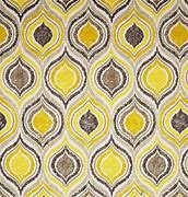 Image result for Yellow and White Upholstery Fabric