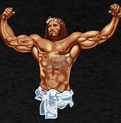 Image result for Muscle Jesus Meme