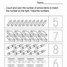 Image result for Basic Math Worksheets for Kindergarten