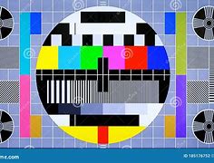 Image result for TV Test Pattern Poster