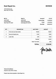 Image result for Create an Invoice Free Template
