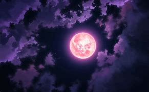 Image result for Animation Scenery Full Moon