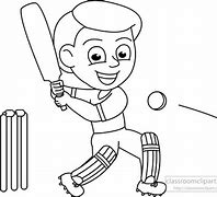 Image result for Cricket Outline ClickArt