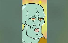 Image result for Squidward Chad Face