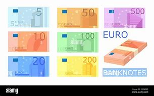 Image result for Euro Note Vector