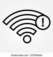 Image result for Bad Wifi Icon
