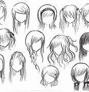 Image result for Curvy Hair Styles Anime
