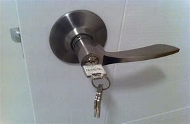 Image result for How to Unlock a Bedroom Door with a Bobby Pin