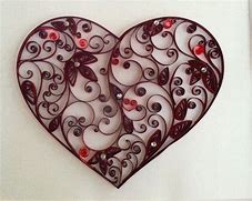 Image result for Quilling Heart Patterns