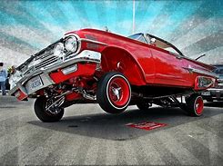 Image result for 64 Impala Lowrider Car