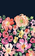 Image result for Pink and Blue Floral Wallpaper