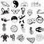 Image result for Black and White Sticker Ideas