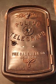Image result for Vintage Police Call Box