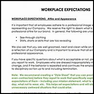 Image result for Rules and Regulations for Employees Sample