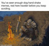 Image result for Dog Handshake Meme