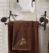 Image result for Rustic Towel Bar