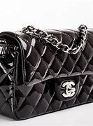 Image result for Small Black Quilted Chanel Bag