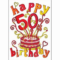 Image result for Happy 50th Birthday Clip Art