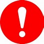 Image result for Red Warning Icon