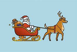 Image result for Santa Sleigh Vector