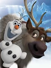 Image result for Olaf and Sven Drawing