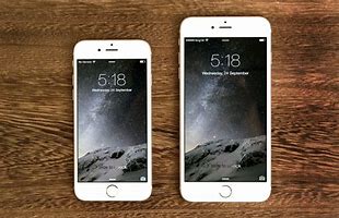 Image result for iPhone 6 vs 8 Size