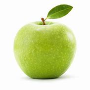 Image result for Green Apple with Leaf