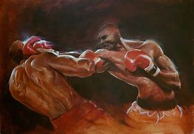 Image result for boxing art paintings